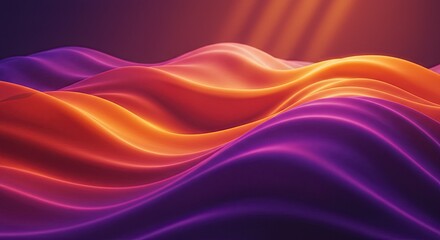 Surreal Tie Dye Silk Landscape Background