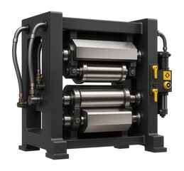 Continuous casting machine with a combined caster for both slab and billet production in a versatile steelworks plant