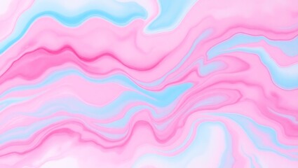 Obraz premium Abstract background with swirling pink and light blue colors creating a dreamy and soft aesthetic