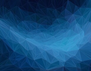 Obraz premium dark blue low poly plexus abstract background