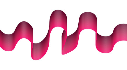 Blend Flowing Pink Curved Smooth Abstract Background Design Vector Illustration