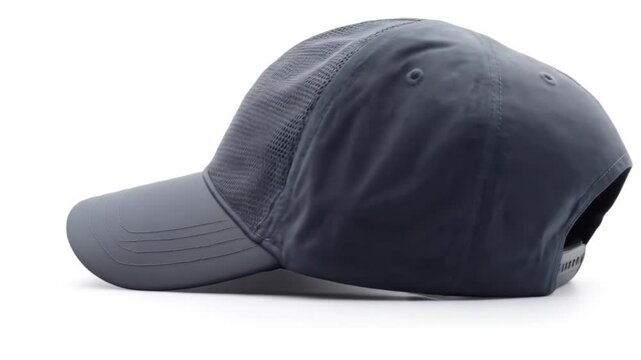 Sleek modern cap on white surface