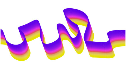 Fototapeta premium Blend Flowing Curved Smooth Gradient Multicolor Abstract Background Design Vector Illustration