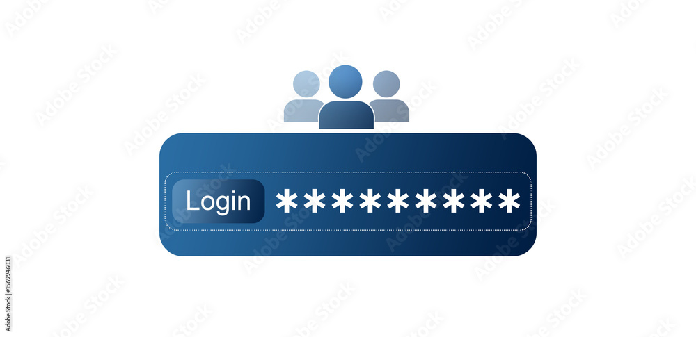 Poster protection and secured internet access login.personal information security,encryption and secure acc