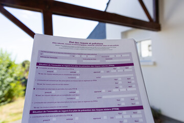 L'état des risques et pollutions d'un bien immobilier.