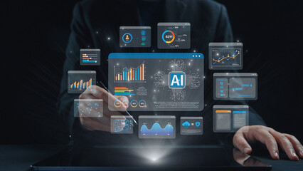 AI Assistant Brain Processor with LLM Technology, Big Data, Machine Learning, Generative AI for...