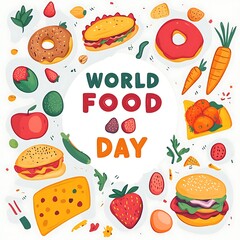 World Food Day Diverse Foods. (16)
