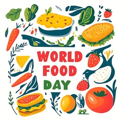 World Food Day Diverse Foods. (17)