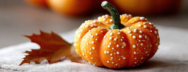 Bright orange and yellow gourd with bumpy texture showcased against a white background for still life or product photography