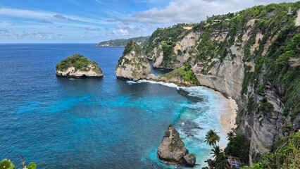 view of the coast of the sea