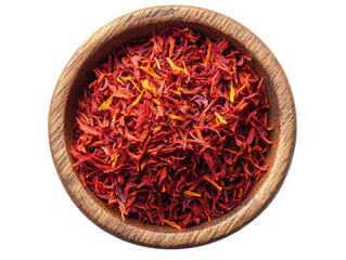 Fototapeta premium A bowl of red and orange spices