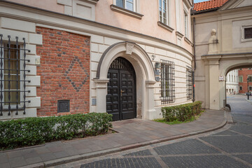 Warsaw, Poland - June 18 2025 "Beautiful architecture of Warsaw's old town"