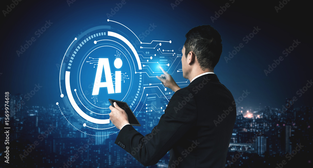 Poster ai assistant with llm, big data, machine learning, and generative ai powers prompt engineering and s