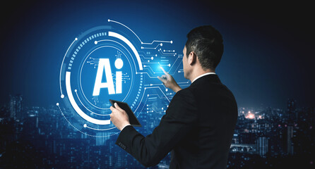AI assistant with LLM, big data, machine learning, and generative AI powers prompt engineering and...