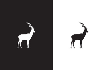 Kudu Antelope Silhouette