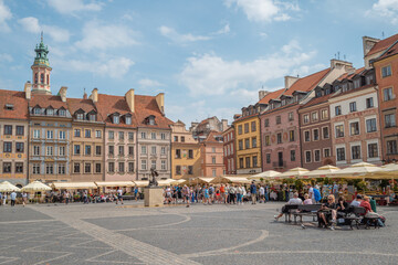 Fototapeta premium Warsaw, Poland - June 18 2025 