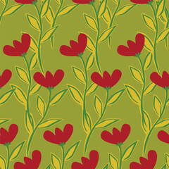 seamless floral pattern