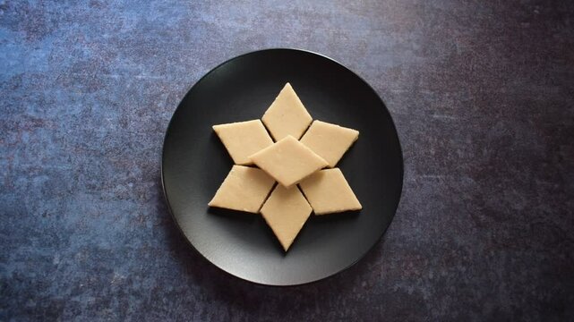 Kaju katli Indian traditional sweet