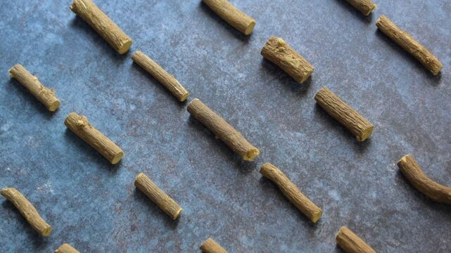 Raw whole dried Licorice root