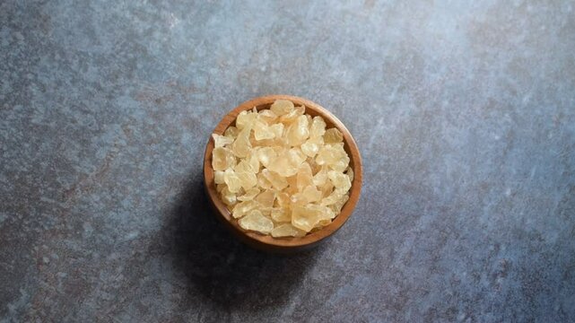 Raw whole dried Tragacanth gum