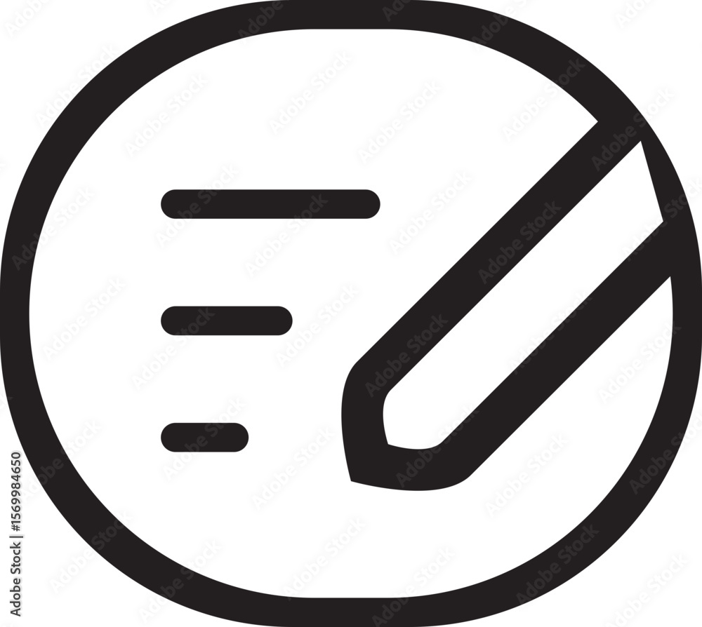 Fototapete edit svg vector icon outline for computer and mobile editable stroke pixel perfect editable stroke.e