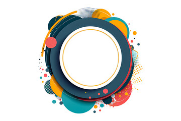 vector illustration of an abstract frame