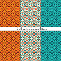 Classic Southwestern Seamless Patterns