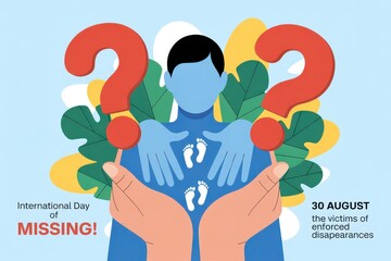 International day of missing remembering victims of enforced disappearances