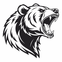 Fototapeta premium head of a wolf