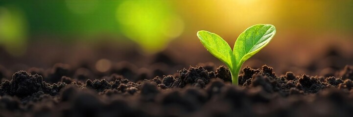 A Single Seed in Dark Soil Awaits Planting, Bathed in Gentle Sunlight, Symbolizing New Life, Growth, and the Promise of Springs Potential.