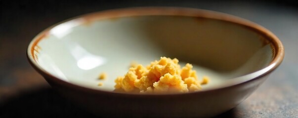 Empty Bowl, Single Crumb A Powerful Visual Metaphor for Hunger and Deprivation