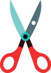 Scissors: Precision cut, vibrant scissors, the ideal tool for crafting, tailoring, or office use. Embodying utility and creativity.