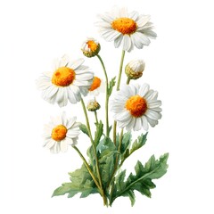 Obraz premium Bouquet of white daisies