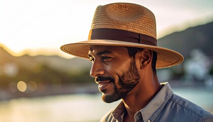 Man in hat