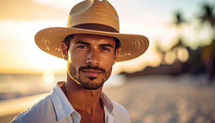 Man in hat