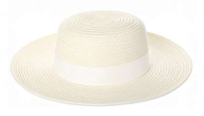 Summer hat isolated on white background