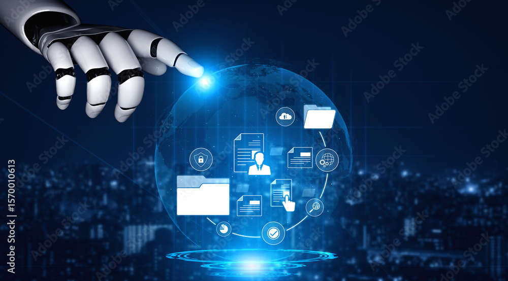 Poster ai supports digital document management with secure file access, user control, and efficient workflo