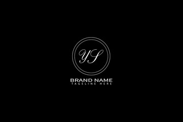 Modern YS Logo Design Elegant Typography & Creative Branding