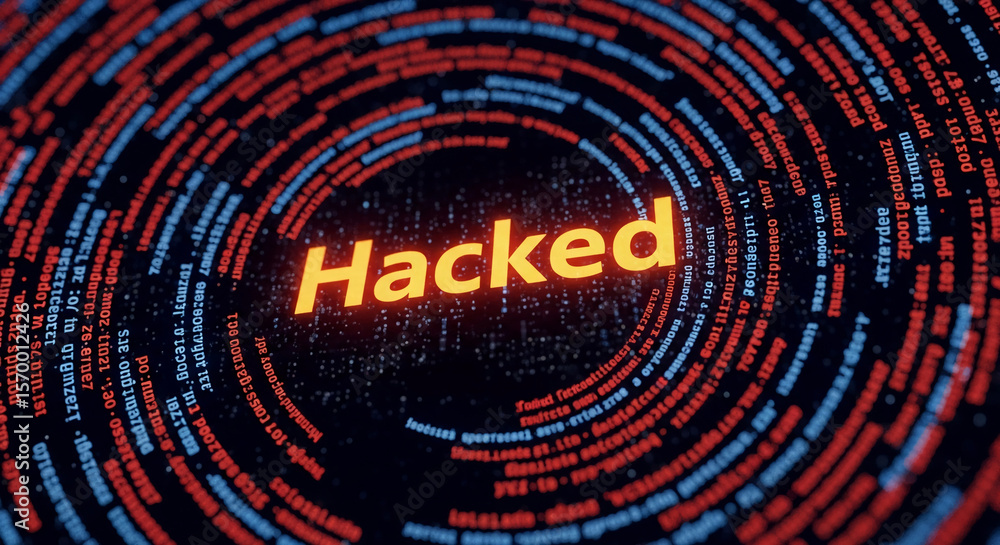 Poster cybersecurity image showing 