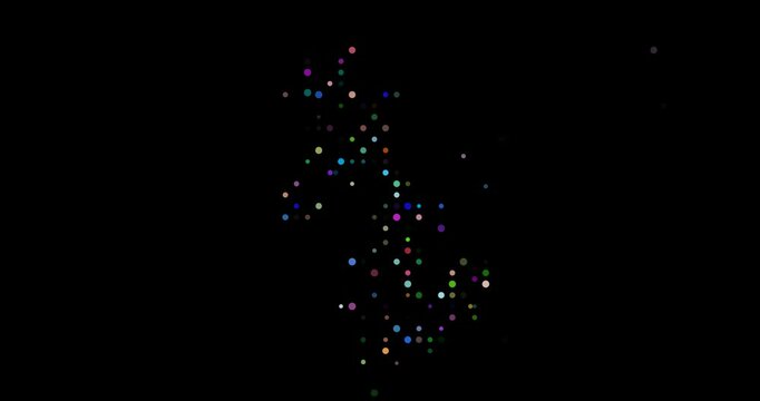 Great Britain Animated Dot Shape Design