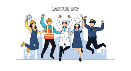 Celebrating the diverse occupations and essential workers who build our society through their dedicated efforts