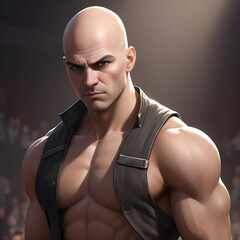 The Bald Bastions are formidable game characters defined by brute strength, bald-headed resolve, and unshakable presence on the battlefield