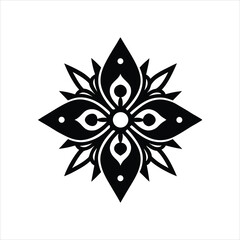  Bengali Alpona Vector Illustration