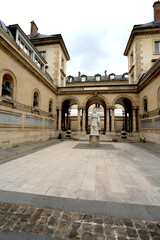 Cour Bud&eacute; au coll&egrave;ge de France