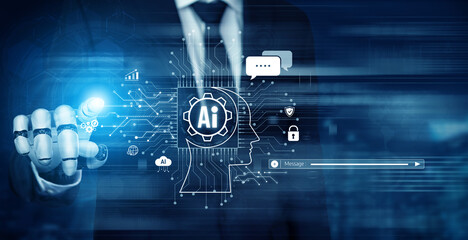AI Virtual Assistant Artificial Intelligence Chatbot Controlled by Prompt Engineering for...