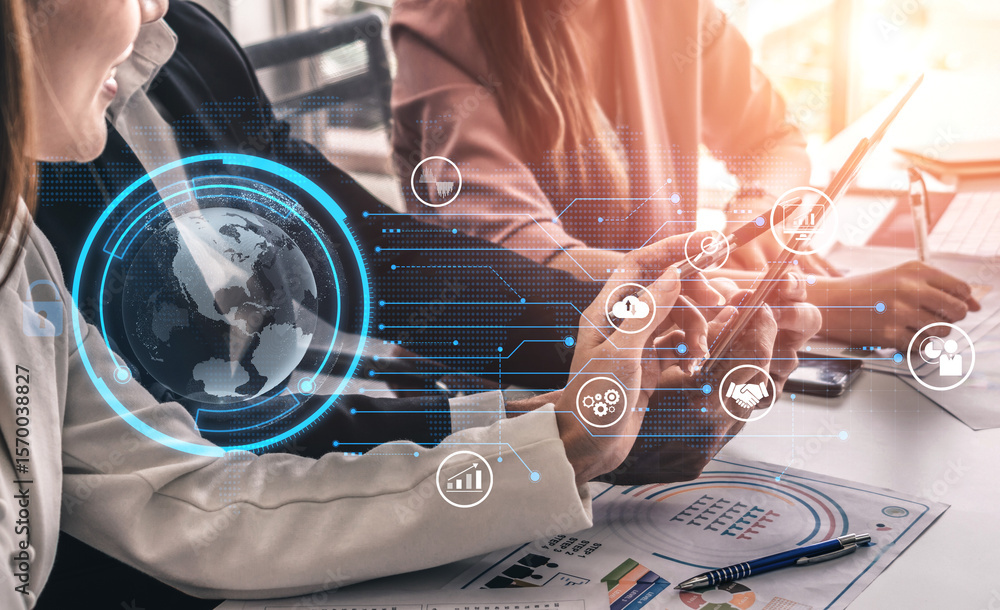 Poster big data and analytics support real-time insights, predictive modeling, and data-driven decisions fo