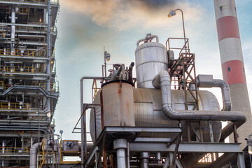Industrial Power Plant and Refinery Complex