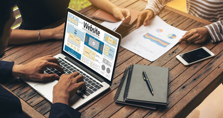 Website design software provide snugly template for online retail business and e-commerce