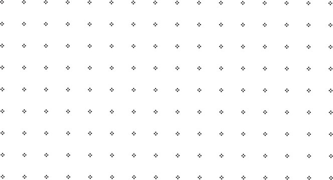 Ornamental abstract vector pattern featuring seamless repetition of floral oriental motifs, fine geometric lines, and diamond shapes in a minimalist layout