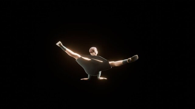girl dancing happily with transparent background. good for youtube animation, instagram tik tok and social media element for video editing. PNG file